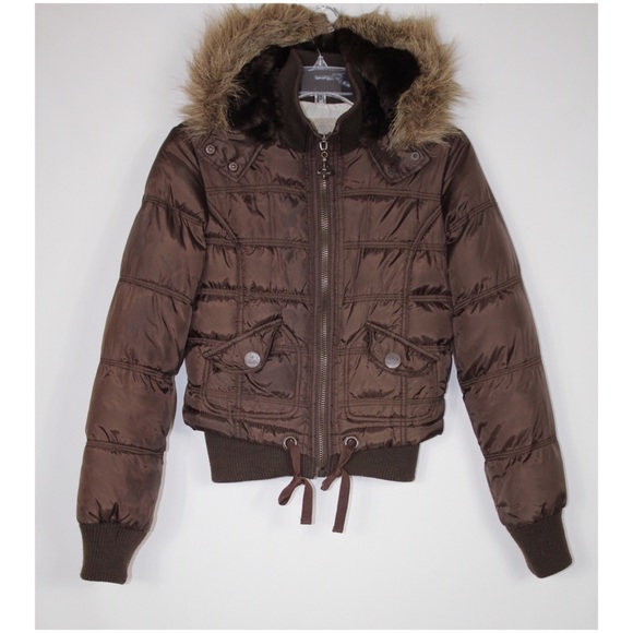 refuge Jackets & Blazers - Refuge puffer Jacket hoodie size M Women’s